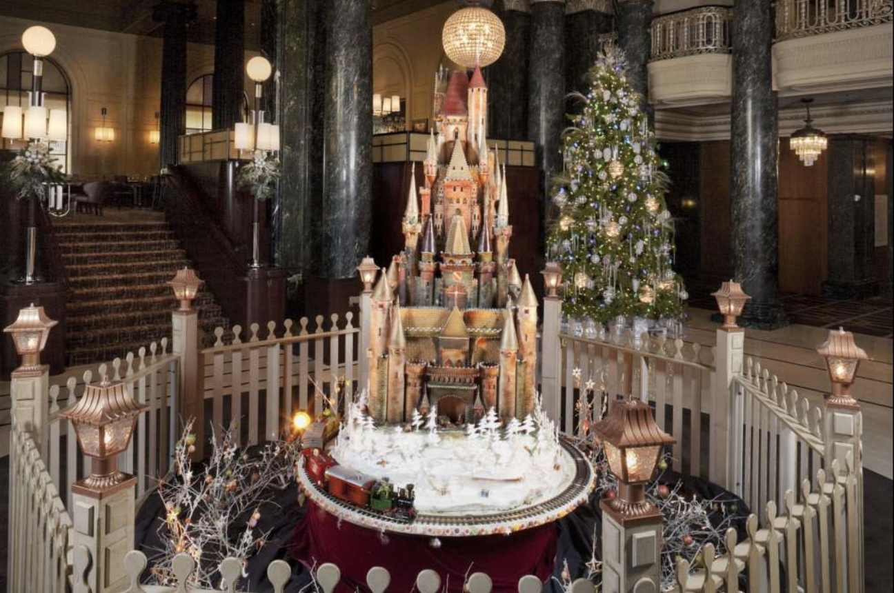 SF Gate- “These epic SF holiday sugar castles take 300 hours to create, use 1,000 pounds of baking materials”